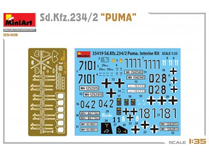 MINIART 35419 1/35 Sd.Kfz.234/2 Puma