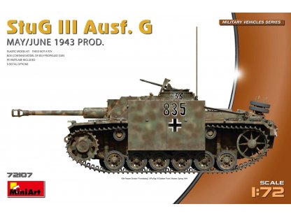 MINIART 72107 1/72 StuG III Ausf. G May/June 1943 Prod.