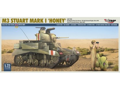 MIRAGE 1/72 M3 Stuart Mark I Honey