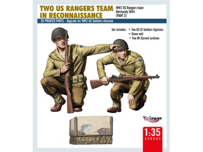 MIRAGE 350003 1/35 Two US Rangers Team in Reconnaissance