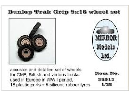 MIRROR MODEL 1/35 Dunlop Trak Grip 9x16 wheel s.
