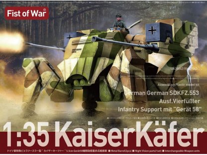 MODELCOLLECT 1/35 Fist of War KaiserKafer
