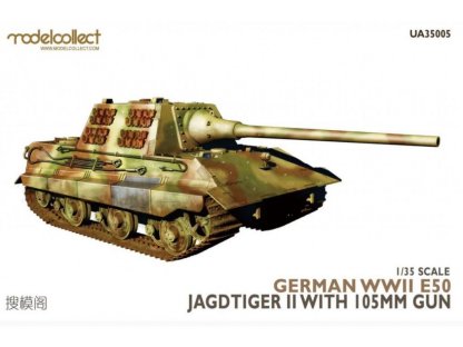 MODELCOLLECT 1/35 UA35005 German WWII E50 Jagdtiger II with 105mm Gun