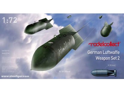 MODELCOLLECT 1/72 German Luftwaffe Weapon Set 2