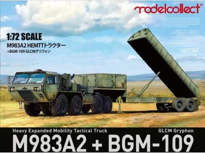 MODELCOLLECT 1/72 M983A2 Heavy Expanded Mobility Tactical Truck + BGM-109 GLCM Gryphon