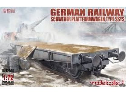 MODELCOLLECT 1/72 Schwerer Plattformwagen Type