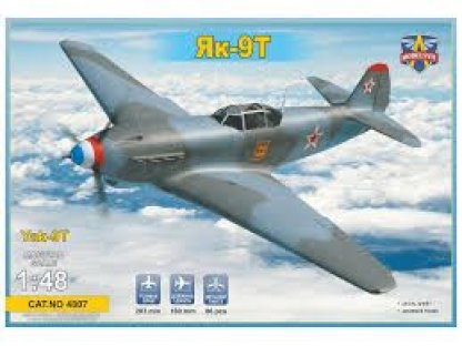 MODELSVIT 1/48 Yak-9T Soviet WWII Fighter (3x camo)