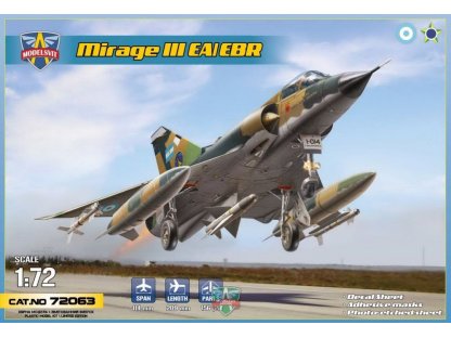 MODELSVIT 1/72 Mirage III EA/EBR fighter-bomber