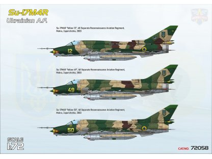 MODELSVIT 72058 1/72 Su-17M4R Fitter Ukrainian Air Force