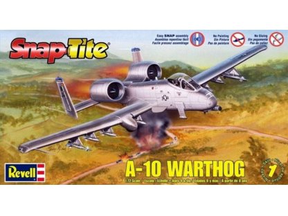 MONOGRAM 1/72 A-10 Warthog Snaptite kit