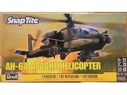 MONOGRAM 1/72 AH-64 Apache Snaptite kit