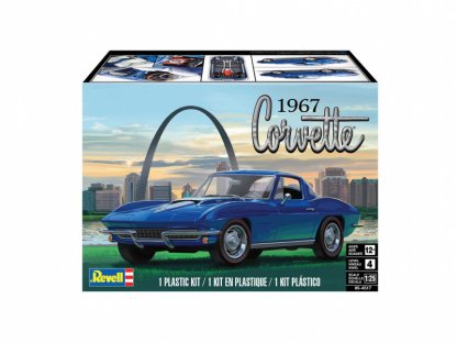 MONOGRAM 4517 1967 Corvette 1/25