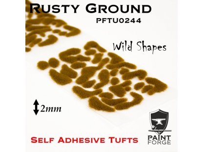 PAINT FORGE PFTU0244 Rusty Ground Wild Shapes 2 mm