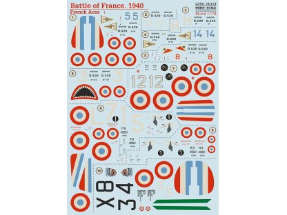PRINTSCALE 1/72 Battle of France 1940