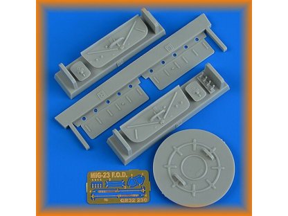 QUICKBOOST 1/32 MiG-23 FOD Flogger covers for TRU