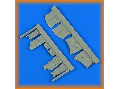 QUICKBOOST 1/48 Hawker Hunter undercarriage covers for AIRF