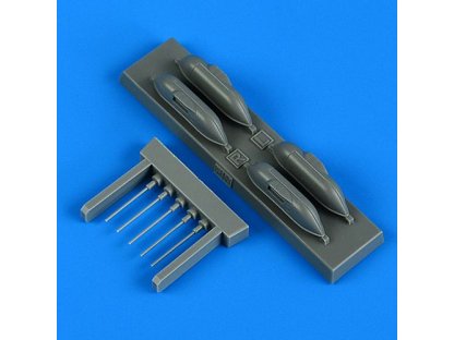 QUICKBOOST 1/72 Bf 109G-6/R6 cannon pods for FNM