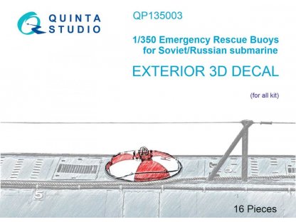 QUINTA 1/350 Emergency Rescue Buoys for Soviet/Russian
