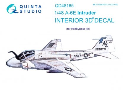 QUINTA STUDIO 1/48 Bf 109G-10 3D-Print&Color Interior for EDU