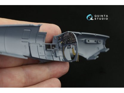 QUINTA STUDIO 1/48 Spitfire Mk.II 3D-Print&Color Interior for EDU