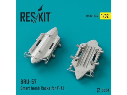 RESKIT 1/32 BRU-57 Smart bomb Racks for F-16 Falcon (2 pcs.)