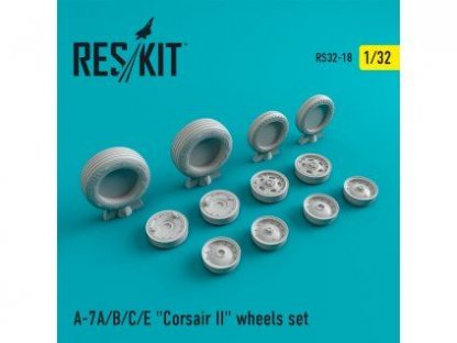 RESKIT 1/32 F-117 Nighthawk wheels set