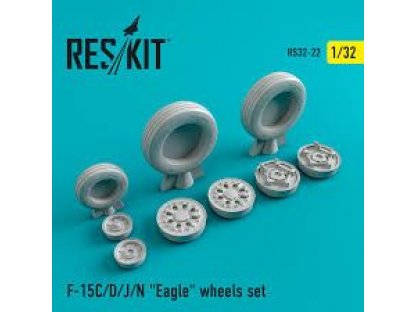 RESKIT 1/32 F-15 (C/D/J/N) Eagle wheels set