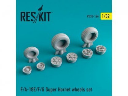 RESKIT 1/32 F-18 Super Hornet wheels set