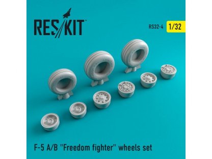 RESKIT 1/32 F-5 A/B Freedom fighter wheels set