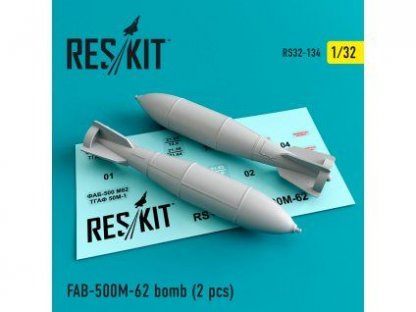 RESKIT 1/32 FAB-500 M-62 bomb (2 pcs.)