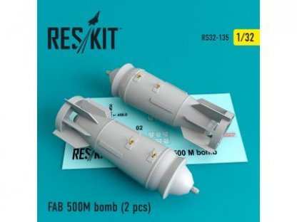 RESKIT 1/32 FAB 500 M bomb (2 pcs.)