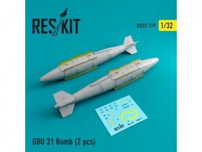 RESKIT 1/32 GBU 31 Bomb (2 pcs.)
