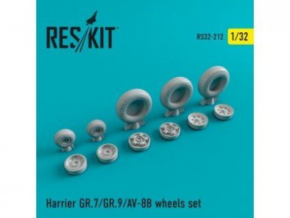 RESKIT 1/32 Harrier GR.7/GR.9/AV-8B wheels set