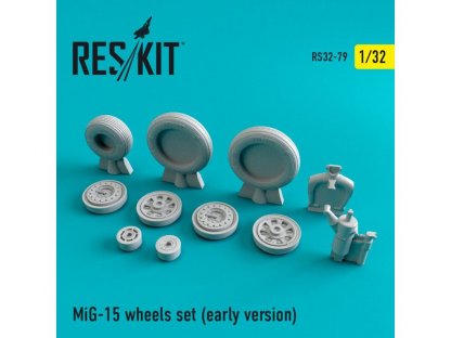 RESKIT 1/32 MiG-15 early wheels set