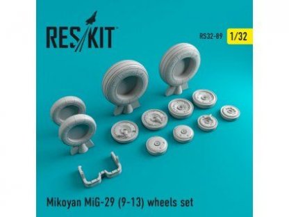 RESKIT 1/32 Mikoyan MiG-29 (9-13) Fulcrum wheels set