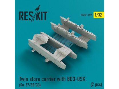 RESKIT 1/32 Twin store carrier w/ BD3-USK (Su-27/30/33)