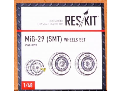 RESKIT 1/48 MiG-29 SMT wheels set for GHW