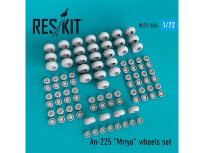 RESKIT 1/72 An-225 Mriya wheels set for MSVIT