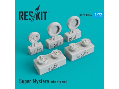 RESKIT 1/72 Dassault Super Mystere wheels set for AIRF,AZ