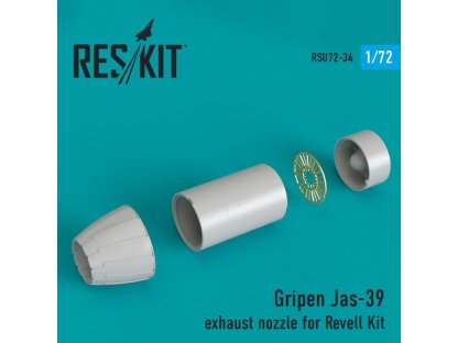 RESKIT 1/72 Gripen Jas-39 exhaust nozzle for REV