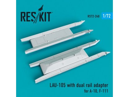 RESKIT 1/72 LAU-105 w/ dual rail adapter (2 pcs.)