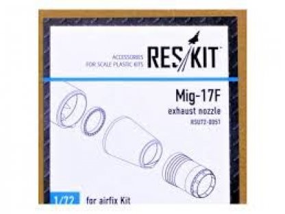 RESKIT 1/72 Mig-17F exhaust nozzle for AIR