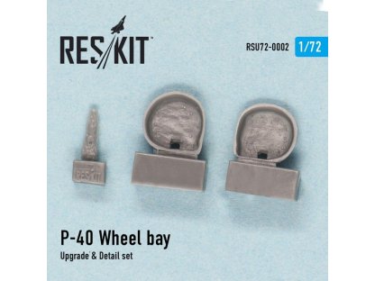 1/72 P-40 (D,E,F,K,M,N) Wheel bay (ACAD,HAS,SWORD)