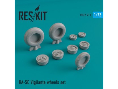 RESKIT 1/72 RA-5 Vigilante wheels for TRU