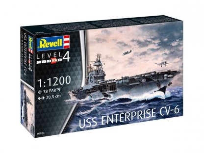 REVELL 1/1200 USS Enterprise