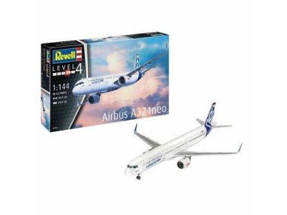 REVELL 1/144 MODELSET Airbus A321 Neo Aircraft Starter Set