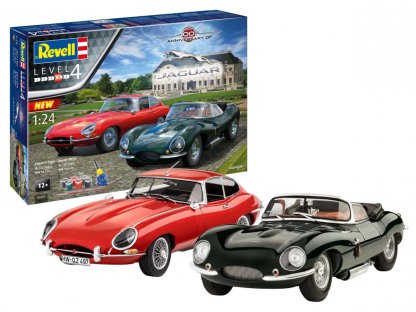 REVELL 1/24 Gift Set Jaguar 100th Anniversary