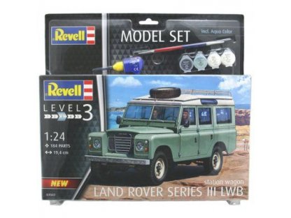 REVELL 1/24 MODELSET Land Rover Series III MODELSET
