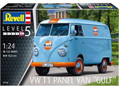 REVELL 1/24 VW T1 Panel Van Gulf Decor