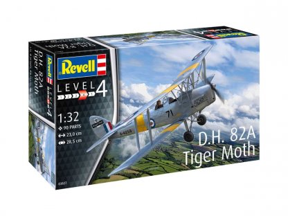 REVELL 1/32 D.H. 82A Tiger Moth